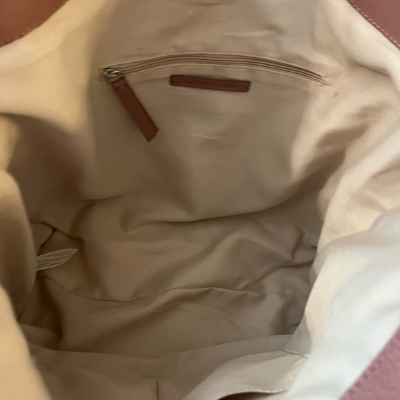 Lucky Brand Tan Leather Tote - Picture 4 of 5